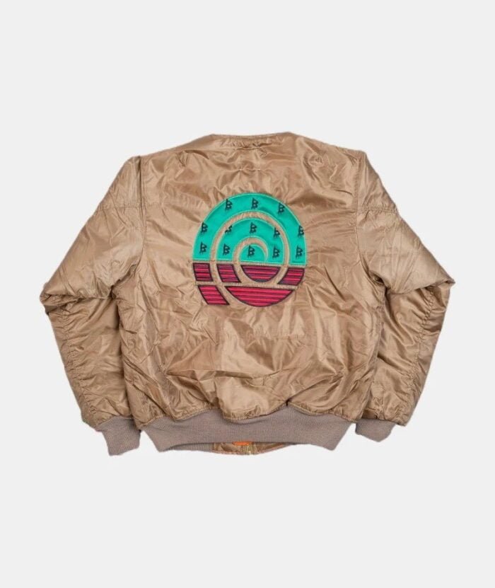 Barriers Bomber Jacket Brown