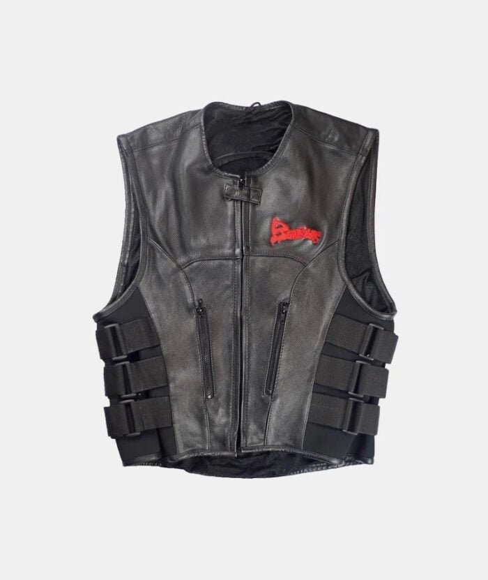 Barriers Leather GT Vest Black